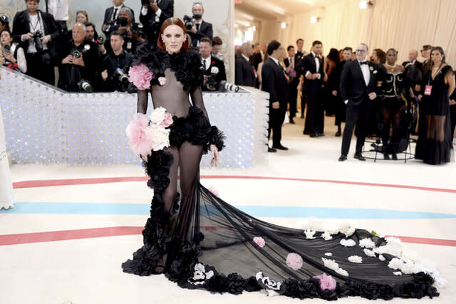 Christian Siriano 2023 Met Gala Designs Karen Elson