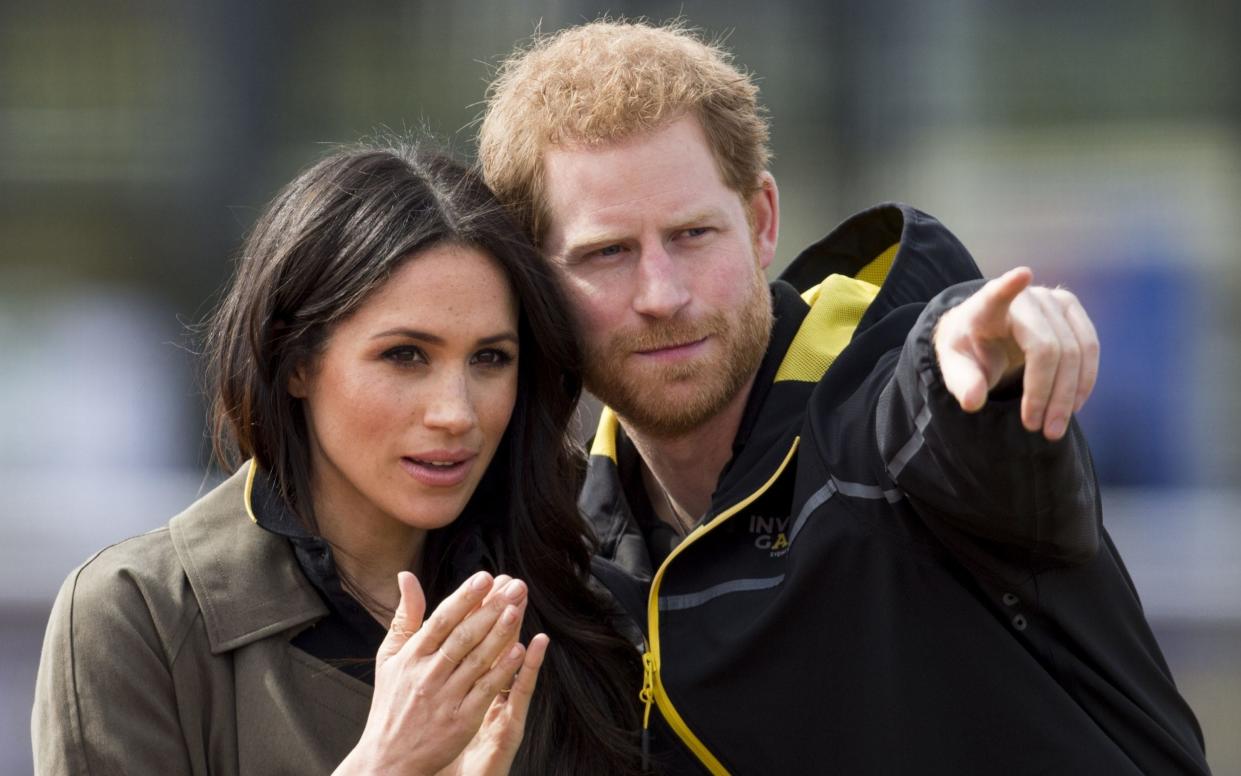 Prince Harry and Meghan Markle attend the UK Team Trials for the Invictus Games Sydney 2018 - UK Press