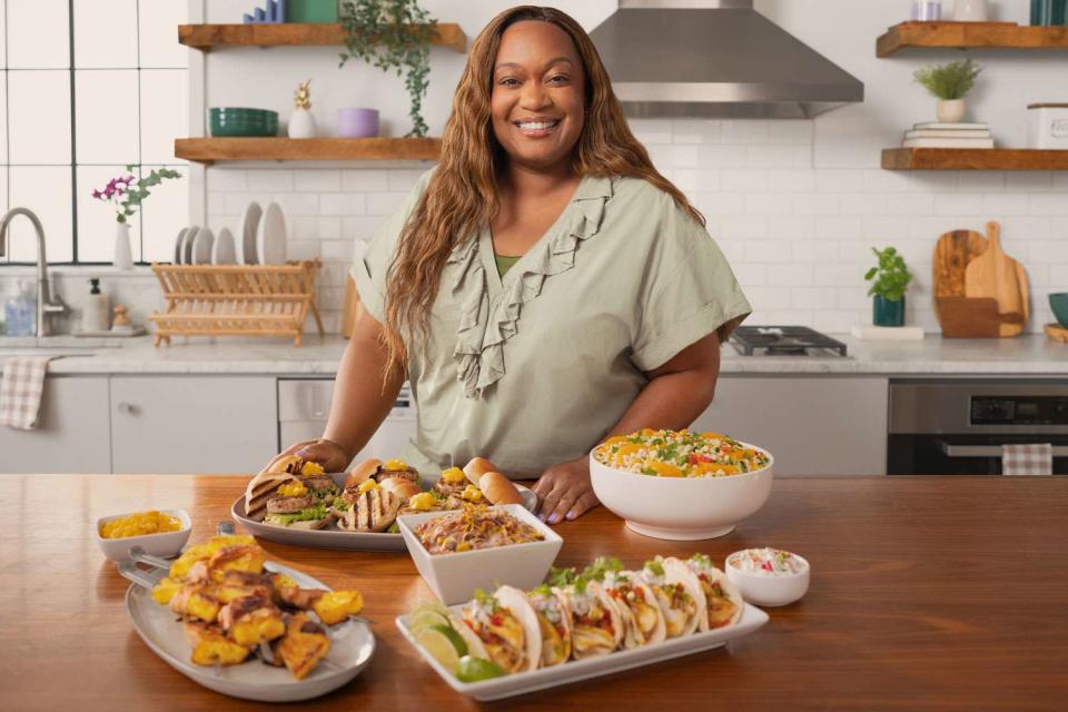 <p>Living Fully Campaign</p> Sunny Anderson.