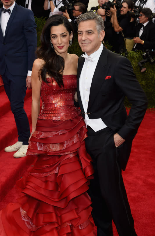 Amal Clooney at the 2015 Me Gala