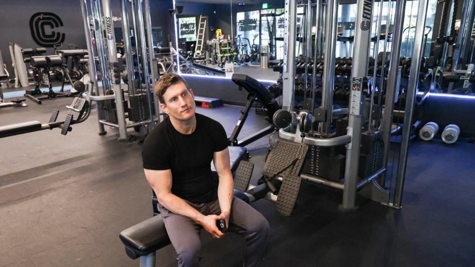 Cole Corrigan, owner of CCC Fitness in San Luis Obispo, said he hid a camera in a bathroom at his 24-hour gym because he suspected someone was stealing his personal grooming products.