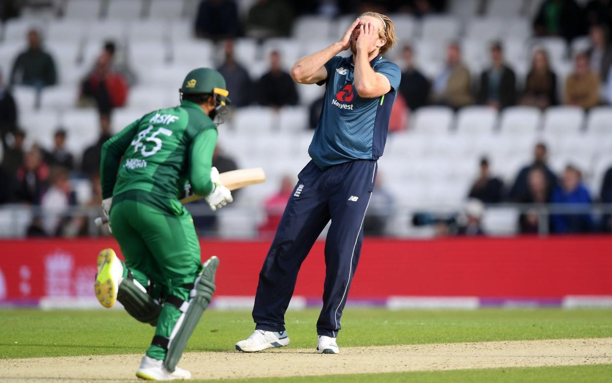 David Willey underwhelmed as England wrapped up a 4-0 series win - Getty Images Europe