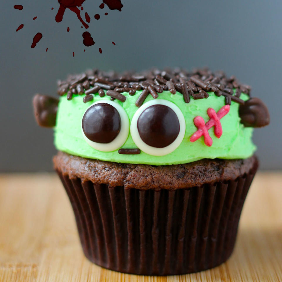 Frankenstein Cupcakes