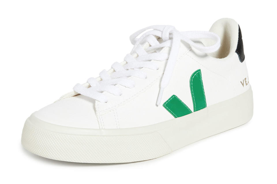 veja, sneakers, green, white