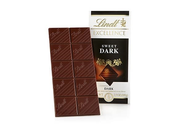 #6 WORST CHOCOLATE: Lindt Sweet Dark Excellence Bar