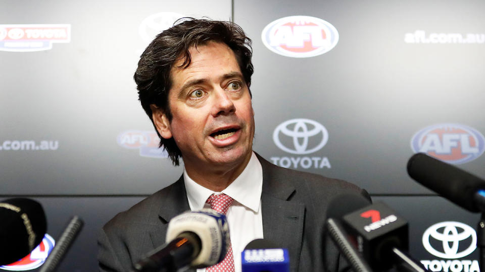 Pictured here, AFL CEO Gillon McLachlan. 