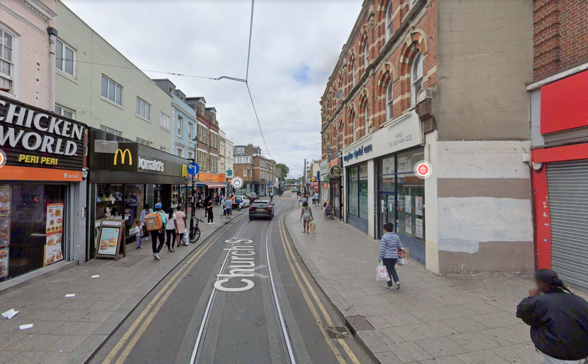 Two teenagers were reportedly stabbed during a large fight on Church Street  (Google Maps)