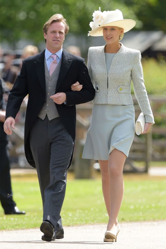 Thomas Kingston and Lady Gabriella Windsor attend Pippa Middleton's wedding in 2017