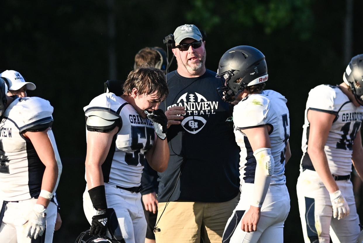 Grandview's Jason Peters was named Division VI coach of the year.