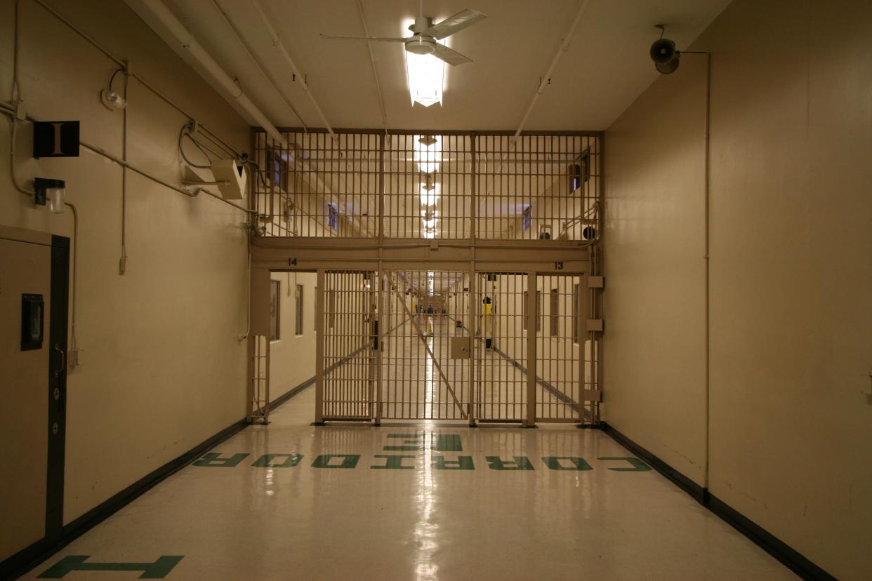 A view inside Florida State Prison.