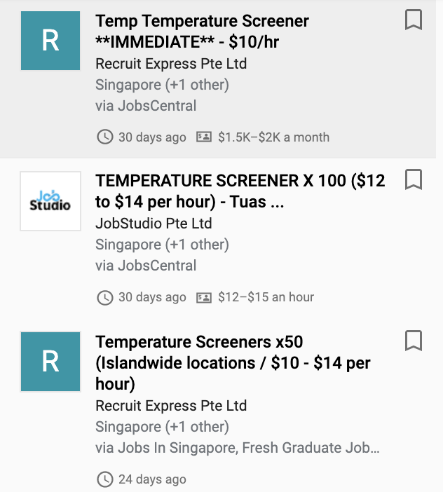 temperature screener