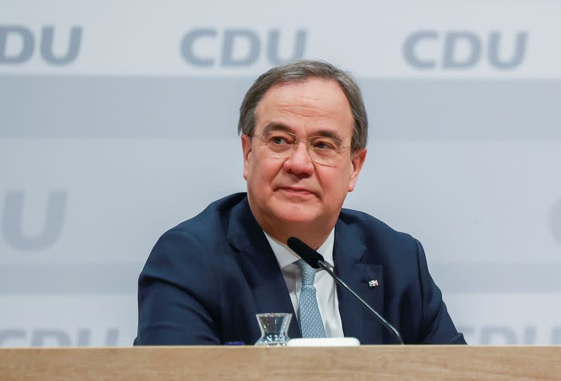 CDU party elects its new leader in Berlin