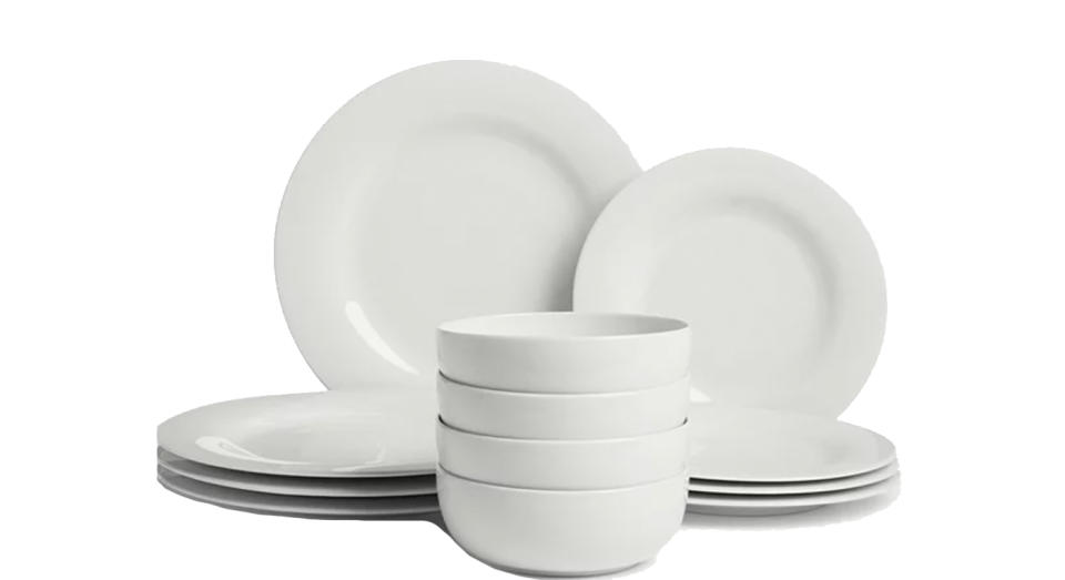 Dine Round Rim Dinnerware Set