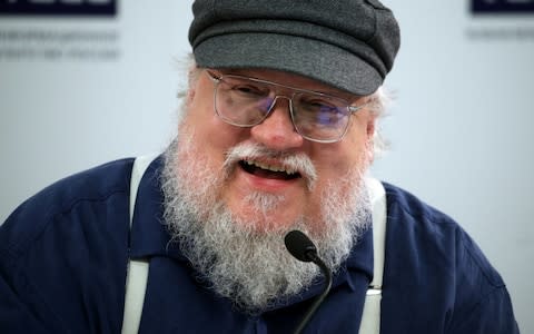 George R R Martin is definitely involved with the spin-off - Credit: Alexander Demianchuk\\TASS via Getty Images