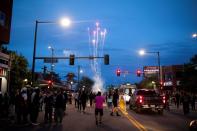 Protests against the death in Minneapolis police custody of George Floyd, in Denver