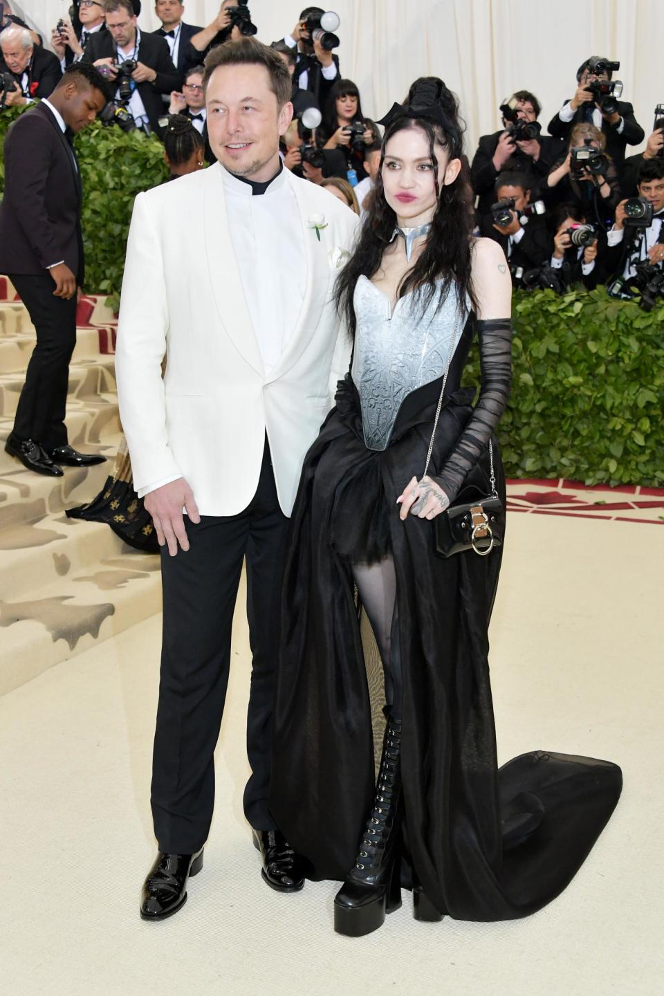 Elon Musk and Grimes (Getty Images)