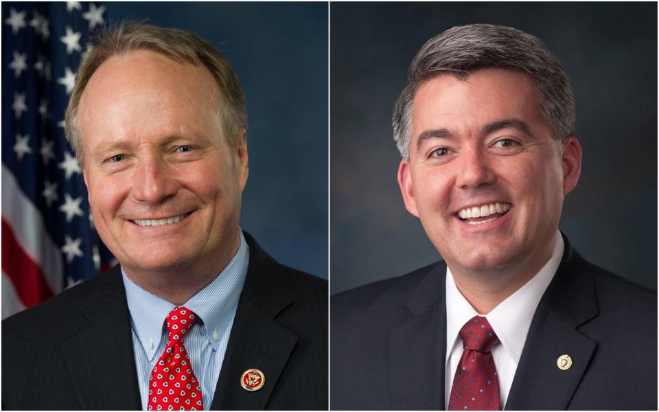 Rep. Dave Joyce, a Republican, represents Ohio’s 14th Congressional District. Former Sen. Cory Gardner, a Republican, served Colorado in the U.S. Senate from 2015 to 2021.