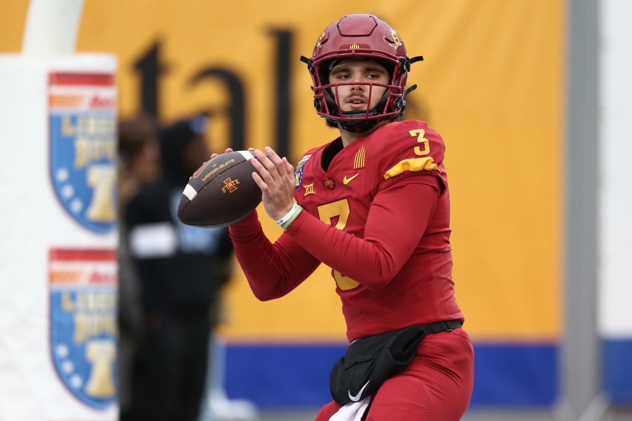 This is Iowa State quarterback Rocco Becht's team. But Saturday could give fans a glimpse of what is happening behind him on the depth chart.