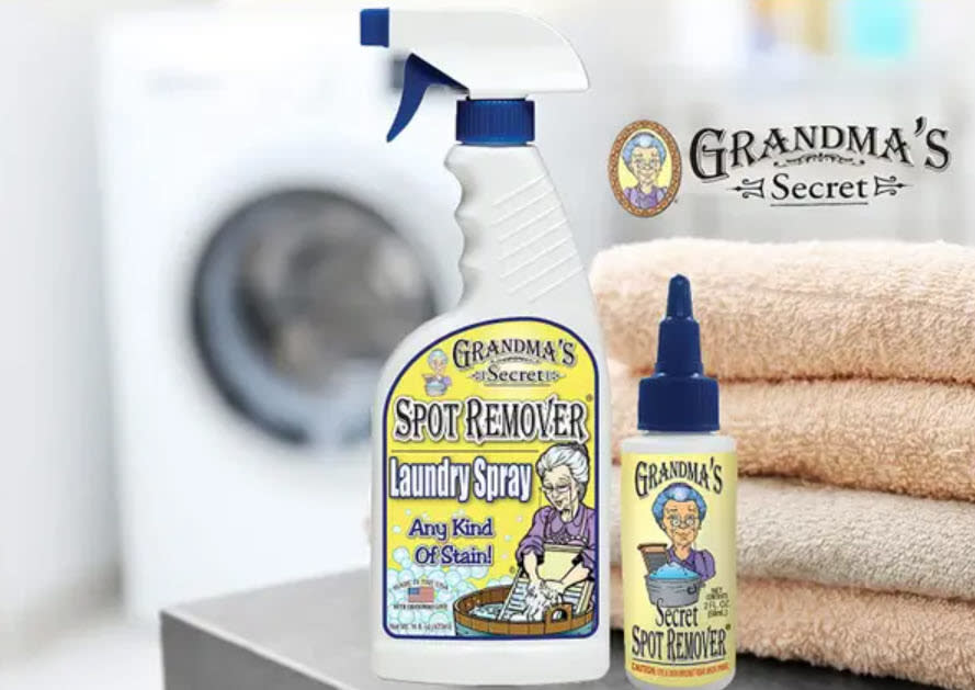 Grandma's Secret spot remover laundry spray and stain remover