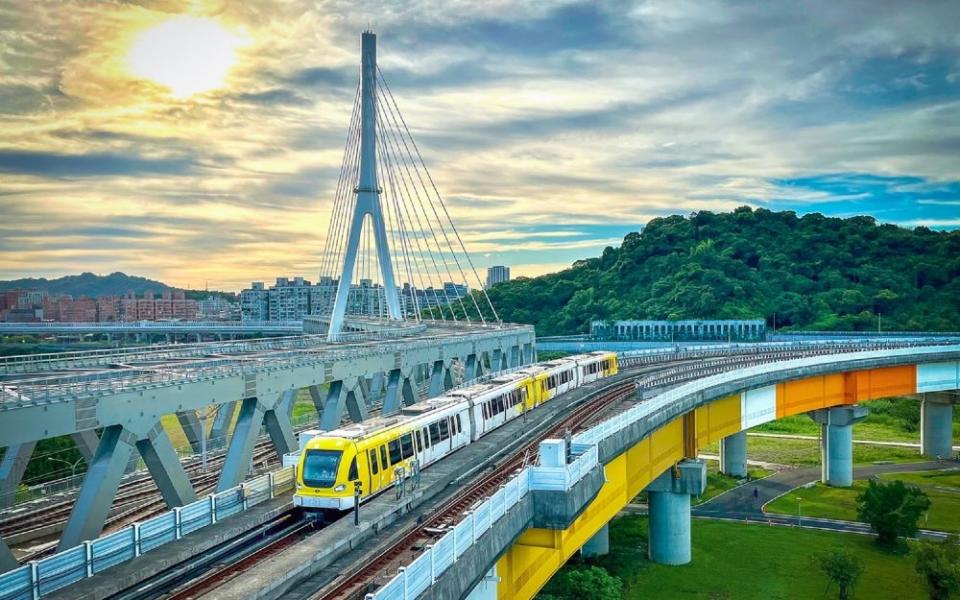 《圖說》環狀線列車示意圖二。〈捷運局提供〉