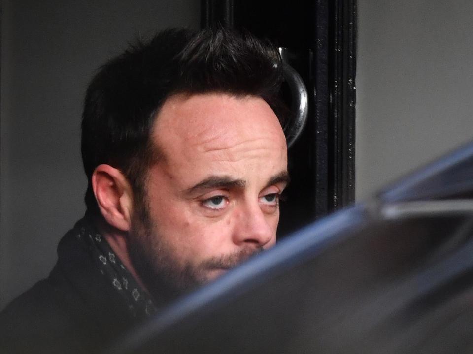 Ant McPartlin charged with drink driving following car crash in London