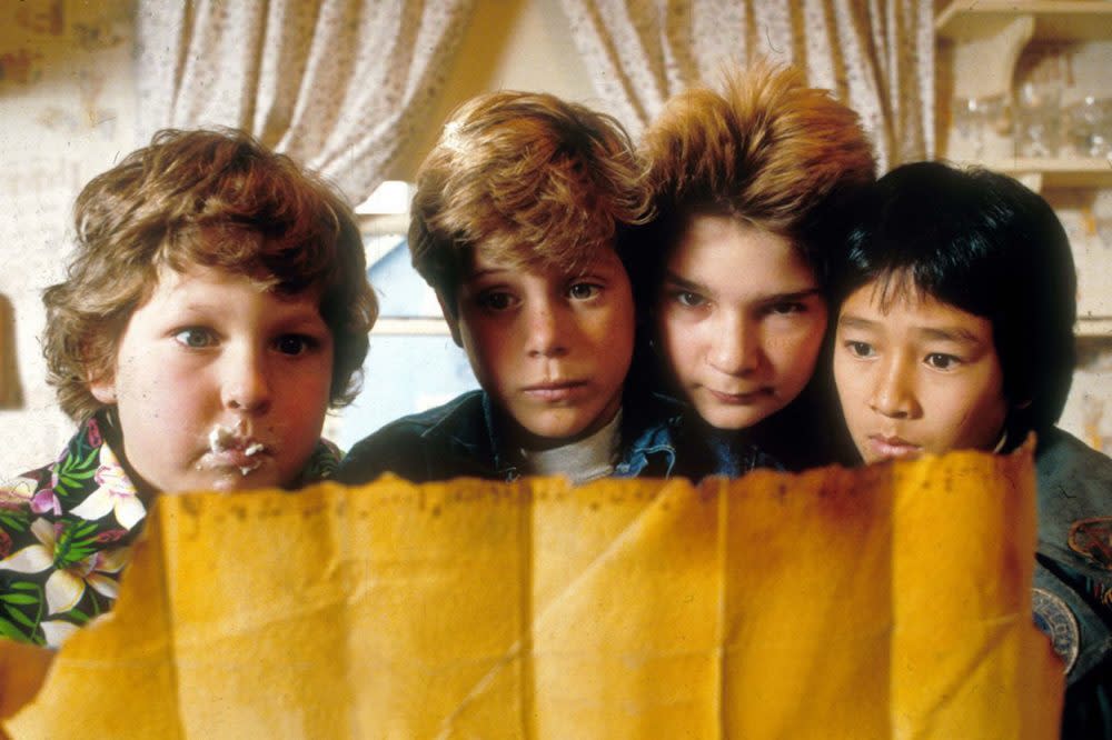 Hey, you guys! These are the words of wisdom “The Goonies” star Sean Astin imparted to the “Stranger Things” cast