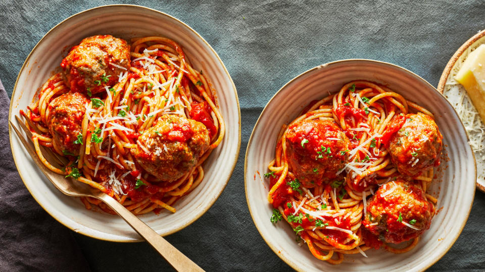 Instant Pot Spaghetti and Meatballs