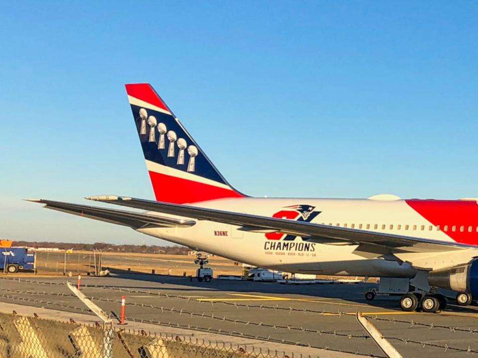 New England Patriots Boeing 767-300ER