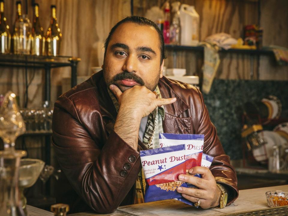 Asim Chaudhry playing Chabuddy G (BBC/Roughcut)