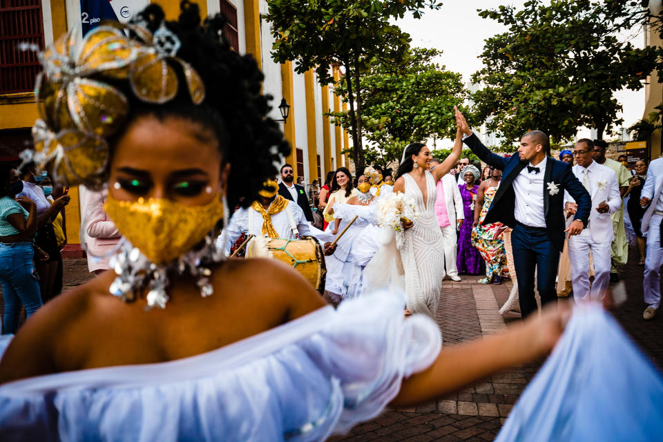 The beauty of Cartagena, Colombia was fully on display all weekend long. (Marissa Joy Daly / Marissa Joy Photography)