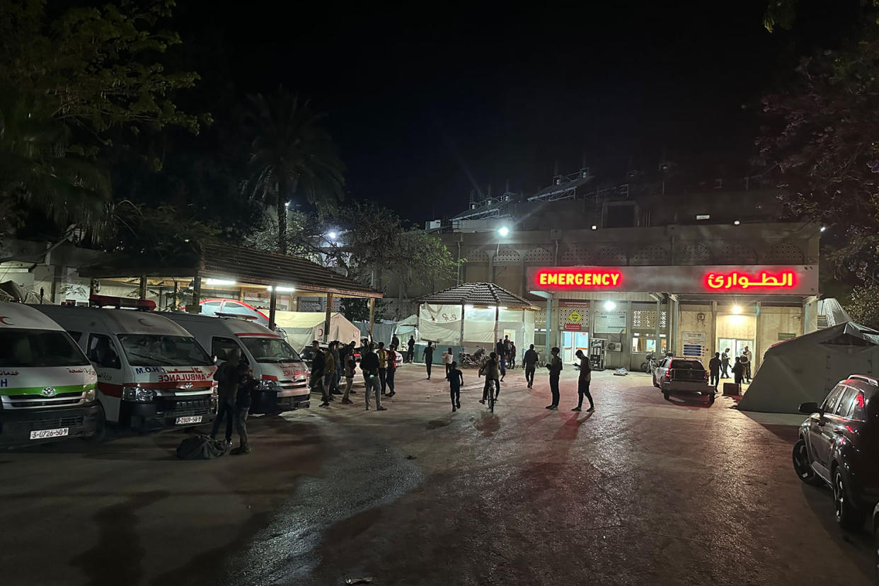 European Hospital khan younis gaza strip (Courtesy Dr. Adam Hamawy)