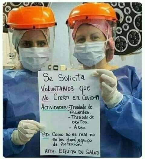 Se oferta trabajo para los creyentes en la conspiración. 