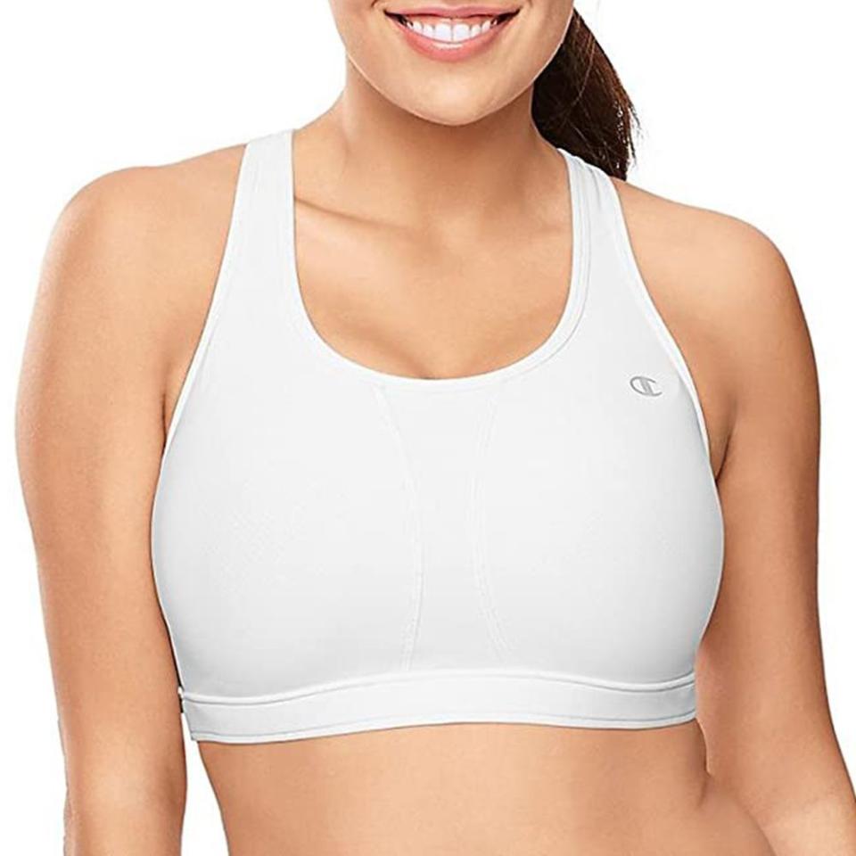 15) Plus-Sized Vented Compression Sports Bra