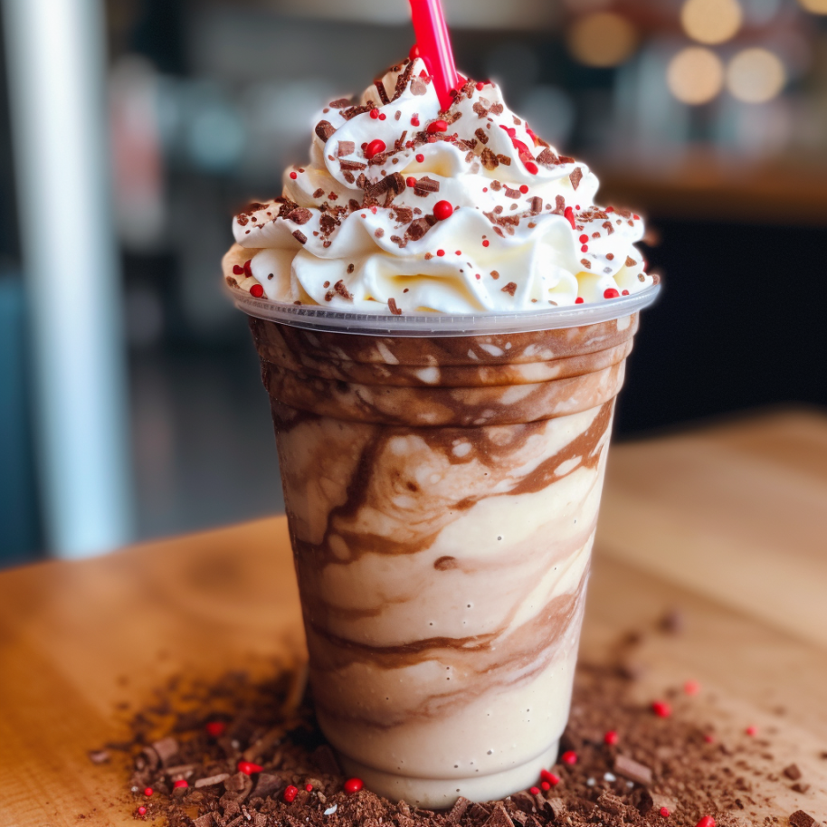 A frappuccino