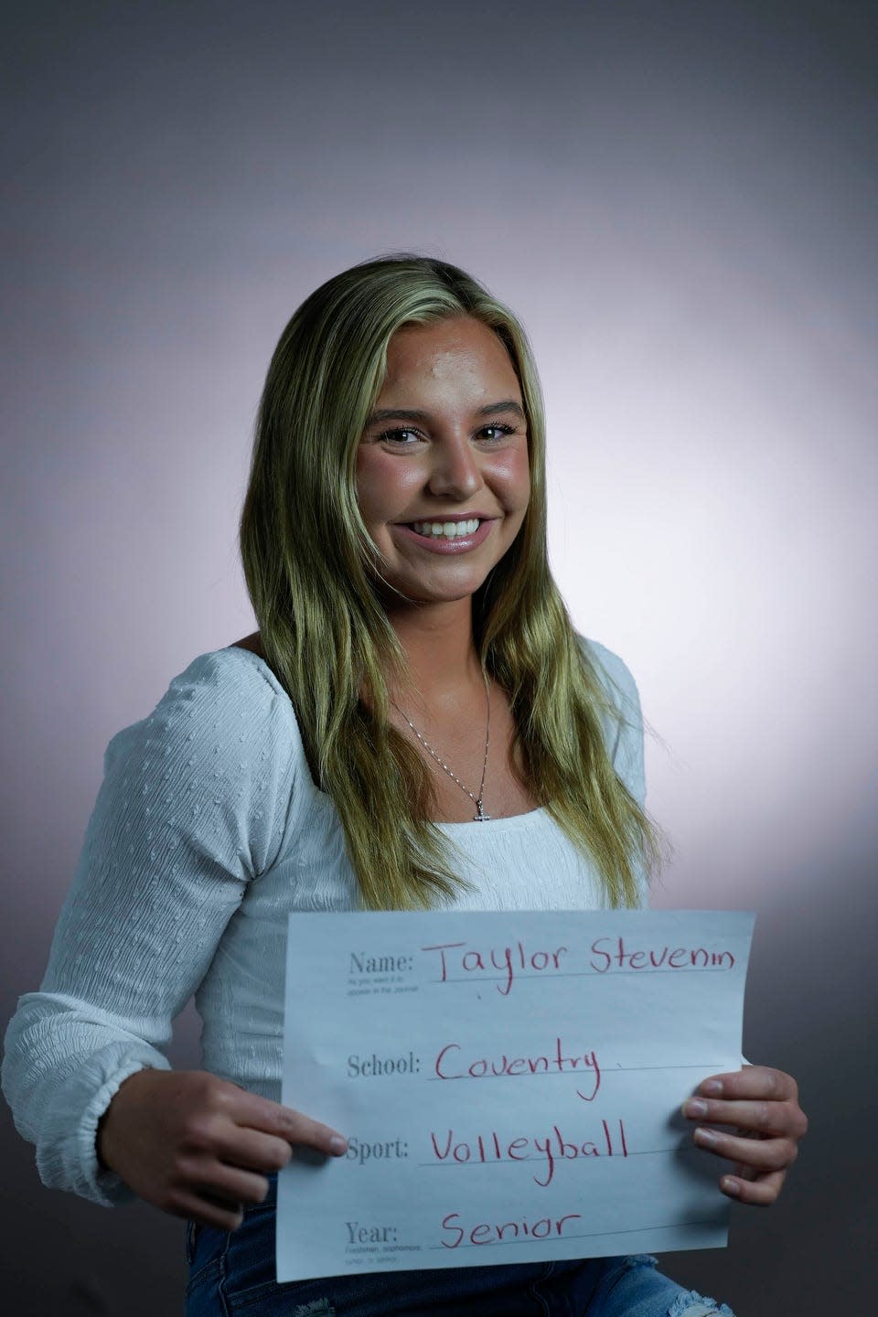 Taylor Stevenin, Coventry, Volleyball, SeniorAll-States Fall Sports 2022 sports on Jan 10, 2022.  [The Providence Journal / Kris Craig]