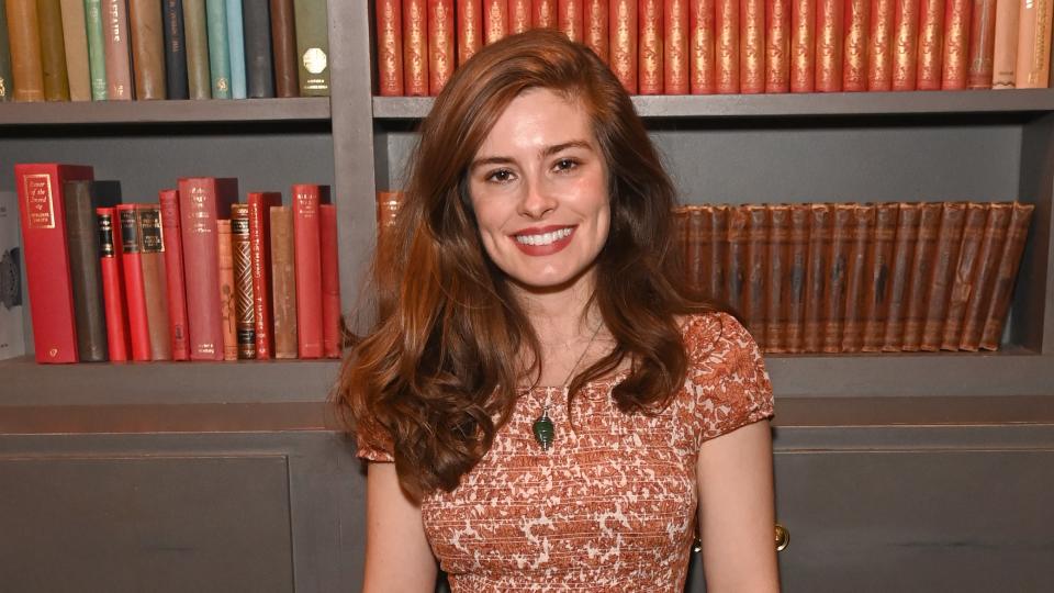 Rachel Shenton poses in the green room during day two of the BFI & Radio Times Television Festival