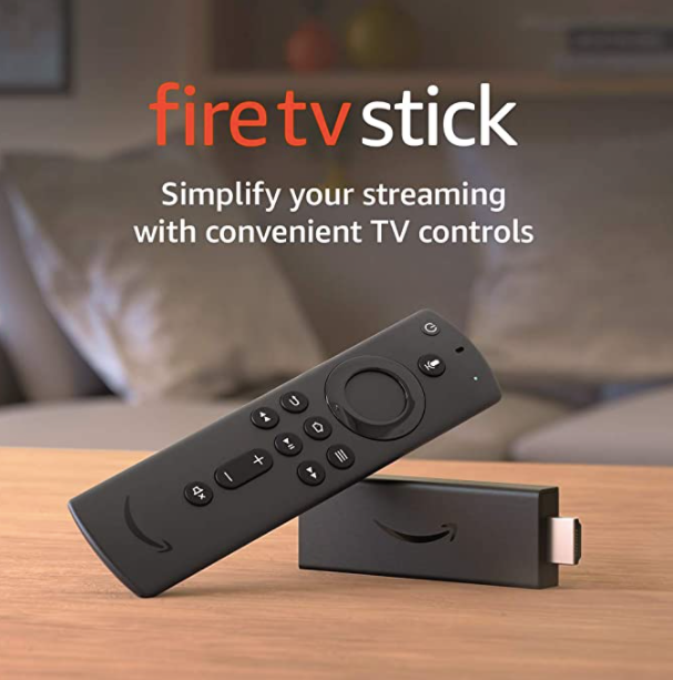 Amazon Fire TV Stick with Alexa Voice Remote (includes TV controls)