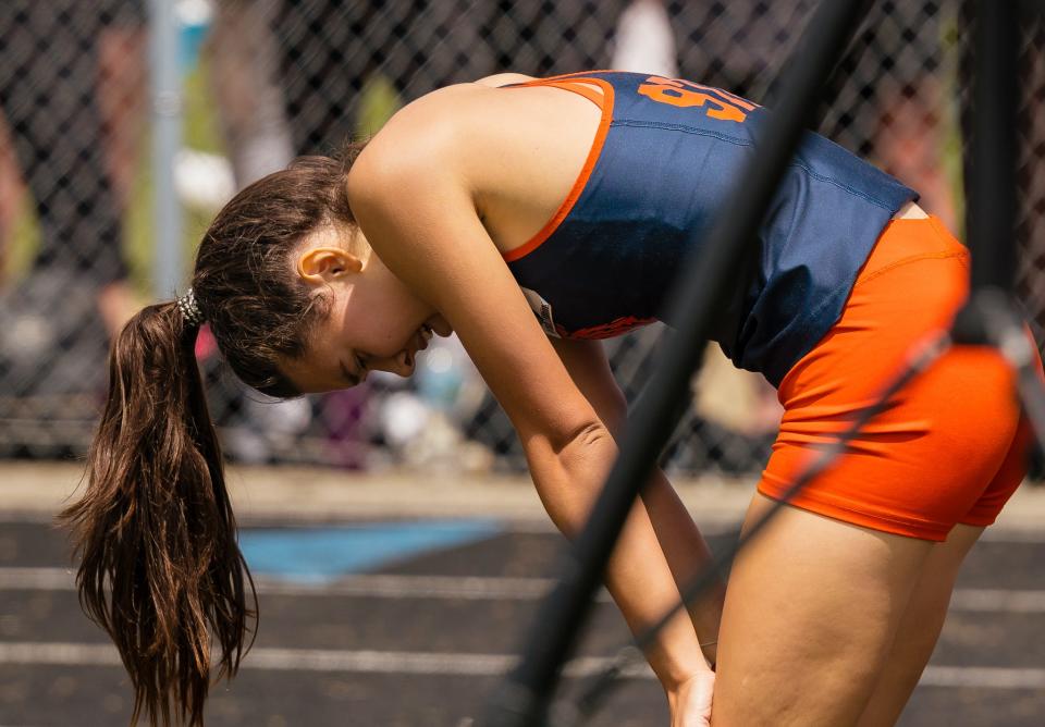 Galion's Zaynah Tate was part of the school's first cross country team to qualify for state as a junior. Now she is heading down to Columbus in track as an individual.