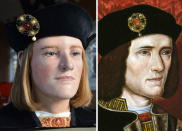 <p>Los restos de Ricardo III de Inglaterra, que reinó entre 1452 y 1485, cuando cayó en la guerra de las Dos Rosas, fueron encontrados en 2012. Con muestras de su cráneo y de ADN, se realizó una reconstrucción de su rostro. (Foto: kriii.com / Wikimedia Commons). </p>