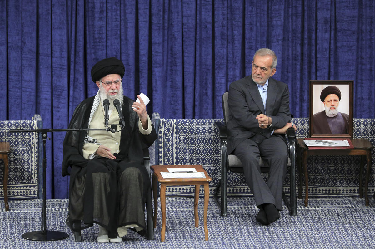 Reformist takes over as Iran’s president after supreme leader’s endorsement