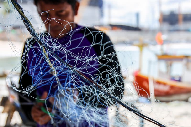 Thai environmental project is refurbishing and upcycling discarded fishing nets into COVID-19 protective gear