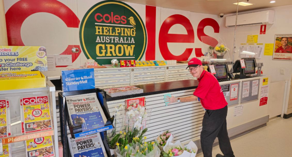 John Scott at Coles