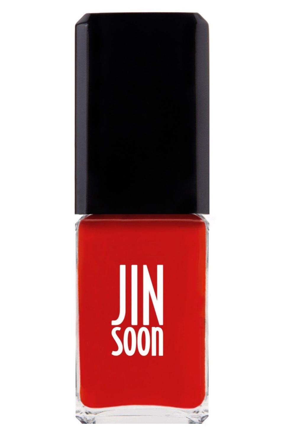 27) JinSoon Nail Lacquer in Pop Orange