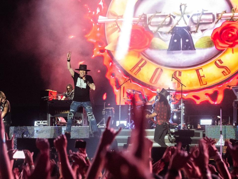 Guns N' Roses sind derzeit auf Welttournee. (Bild: imago/ZUMA Wire)