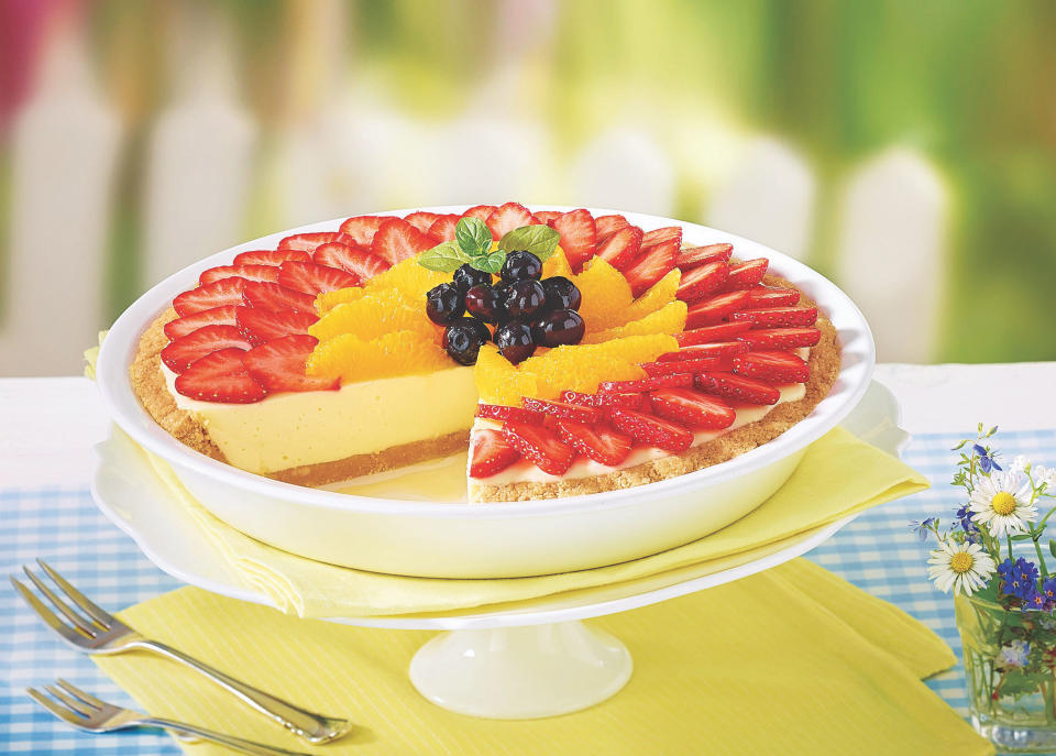 Fruity Cheesecake Pie 