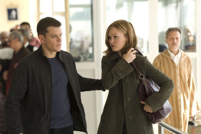 <p>Moviestore/Shutterstock</p> Matt Damon and Julia Stiles in 'The Bourne Ultimatum'