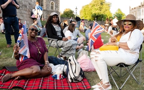 Floriana Uatanau and Eda Smith, from Reading - Credit: John Nguyen for The Telegraph