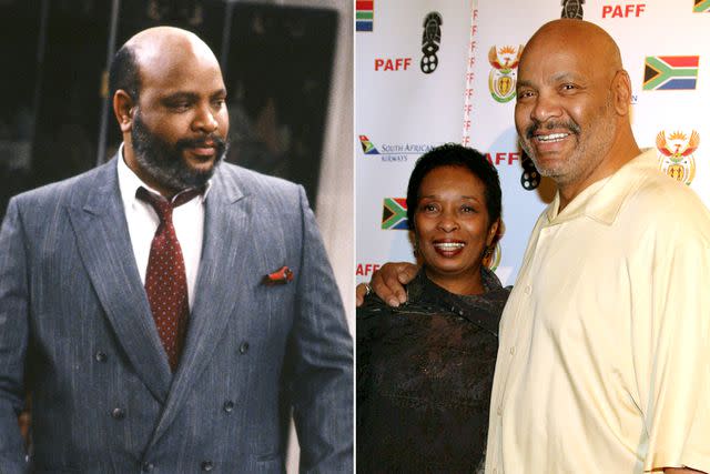 <p>Chris Haston/NBCU Photo Bank; Nancy Ostertag/Getty</p> James Avery and Dr. Barbara Avery