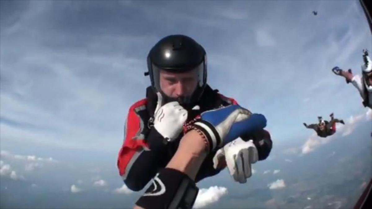 Skydiver Knocked Unconscious Rescued In Mid Air