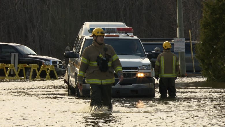 SQ officers on overnight patrol in Rigaud after flooding prompts state of emergency